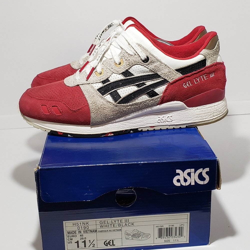 Asics gel lyte III 3/GL3 X AFEW “KOI” Sz 11.5US! 8